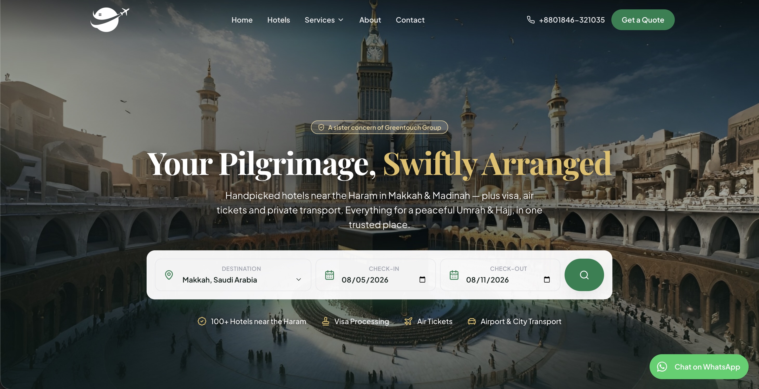 SwiftBooking preview